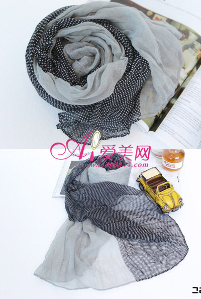  時尚起義：春裝搭配加條圍巾更唯美 