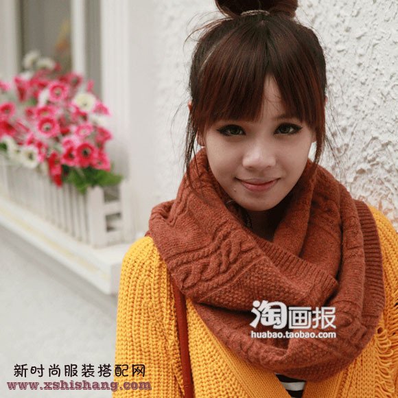 今冬最潮圍脖圍巾與冬季服飾搭配_新時尚服裝搭配網(wǎng)