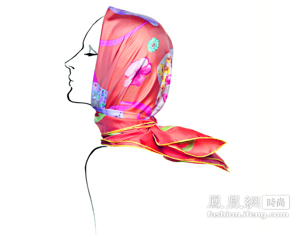 菲拉格慕春夏系列絲巾：為你“頸”上添花