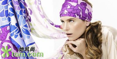  一條絲巾看出你的美 