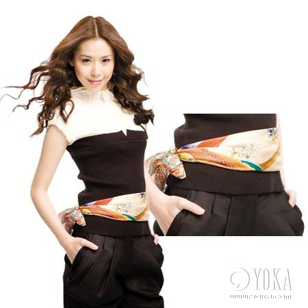 2008春季絲巾裝扮大法則(3)