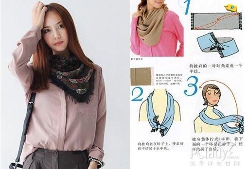 美麗佳人搭配法 圍巾系出你的氣質,最新服裝圖片-圍益美商城