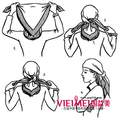 絲巾的三種潮流系風靡全球,最新服裝圖片-圍益美商城