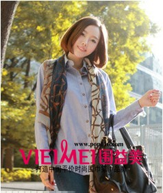 風情女人的時尚搭配法  妙搭圍巾 時尚潮汛,最新服裝圖片-圍益美商城