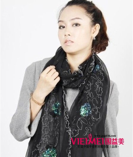 2012新款圍巾 性感嫵媚 新搭配,最新服裝圖片-圍益美商城