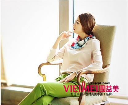 2012春夏完美搭配 圍益美小編親身示范,最新服裝圖片-圍益美商城