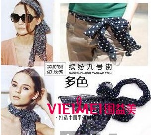 美女示范圍巾新搭法 新一代的不斷出新,最新服裝圖片-圍益美商城