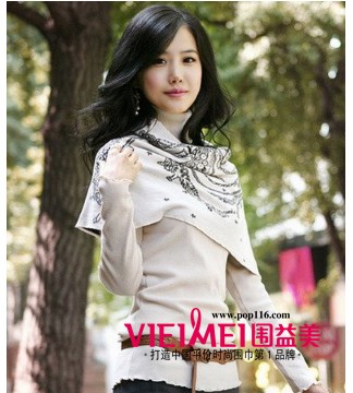 圍益美圍巾與春天約會,最新服裝圖片-圍益美商城