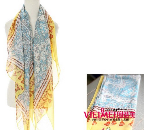 今夏圍益美絲巾讓你做個(gè)不怕烈日的白雪公主,最新服裝圖片-圍益美商城