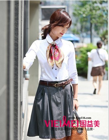 絲巾風情，絲絲關情，清新淡雅，日久彌香!,最新服裝圖片-圍益美商城