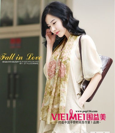 絲巾讓您楚楚動(dòng)人 快來圍益美看看吧,最新服裝圖片-圍益美商城