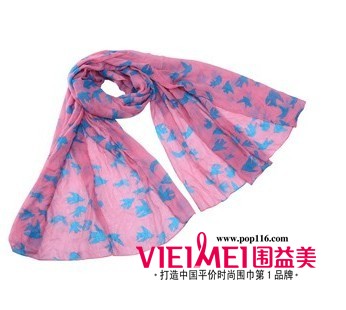 時尚絲巾有妙招 看你會不會,最新服裝圖片-圍益美商城
