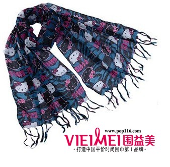 時尚角色 HOHO~~圍巾綻放無限魅力,最新服裝圖片-圍益美商城
