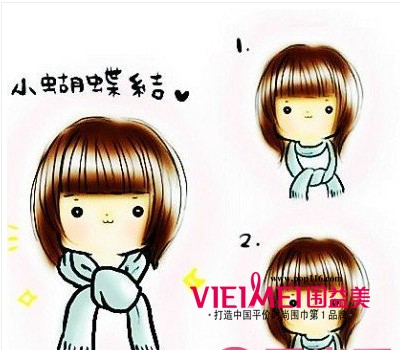 可愛女生們都大愛的大蝴蝶結系法,最新服裝圖片-圍益美商城