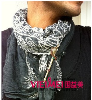 圍益美男士圍巾        打造時尚有型夏天,最新服裝圖片-圍益美商城
