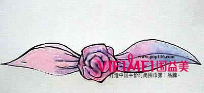 絲巾的打法，絲巾的系法圖解,最新服裝圖片-圍益美商城