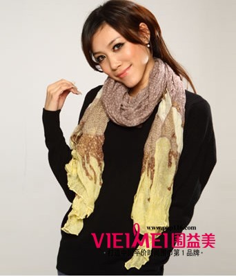 女士最愛(ài)的時(shí)尚潮品 百搭圍巾,最新服裝圖片-圍益美商城