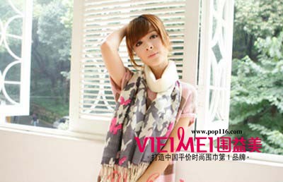 WYM絲巾搭配出氣質女皇,最新服裝圖片-圍益美商城