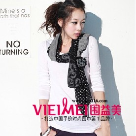 純柔絲巾給你不同的魅力 越穿越有范兒 。,最新服裝圖片-圍益美商城