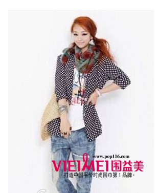 潮流圍巾時尚百搭 給你1種眼前1亮 .,最新服裝圖片-圍益美商城