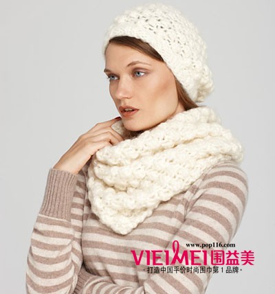 百搭長圍巾 愛上不同風格的你,最新服裝圖片-圍益美商城