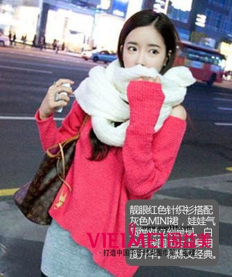 【W(wǎng)YM】巧搭毛線圍巾,讓你變成街頭亮點,最新服裝圖片-圍益美商城