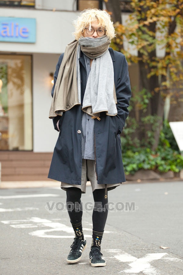 冬末初春 日本街頭的型男們的潮流搭配造型