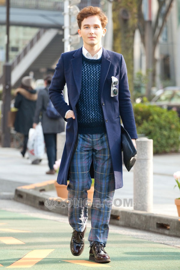 冬末初春 日本街頭的型男們的潮流搭配造型
