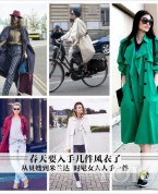 2015年時尚風衣哪件入了你的眼
